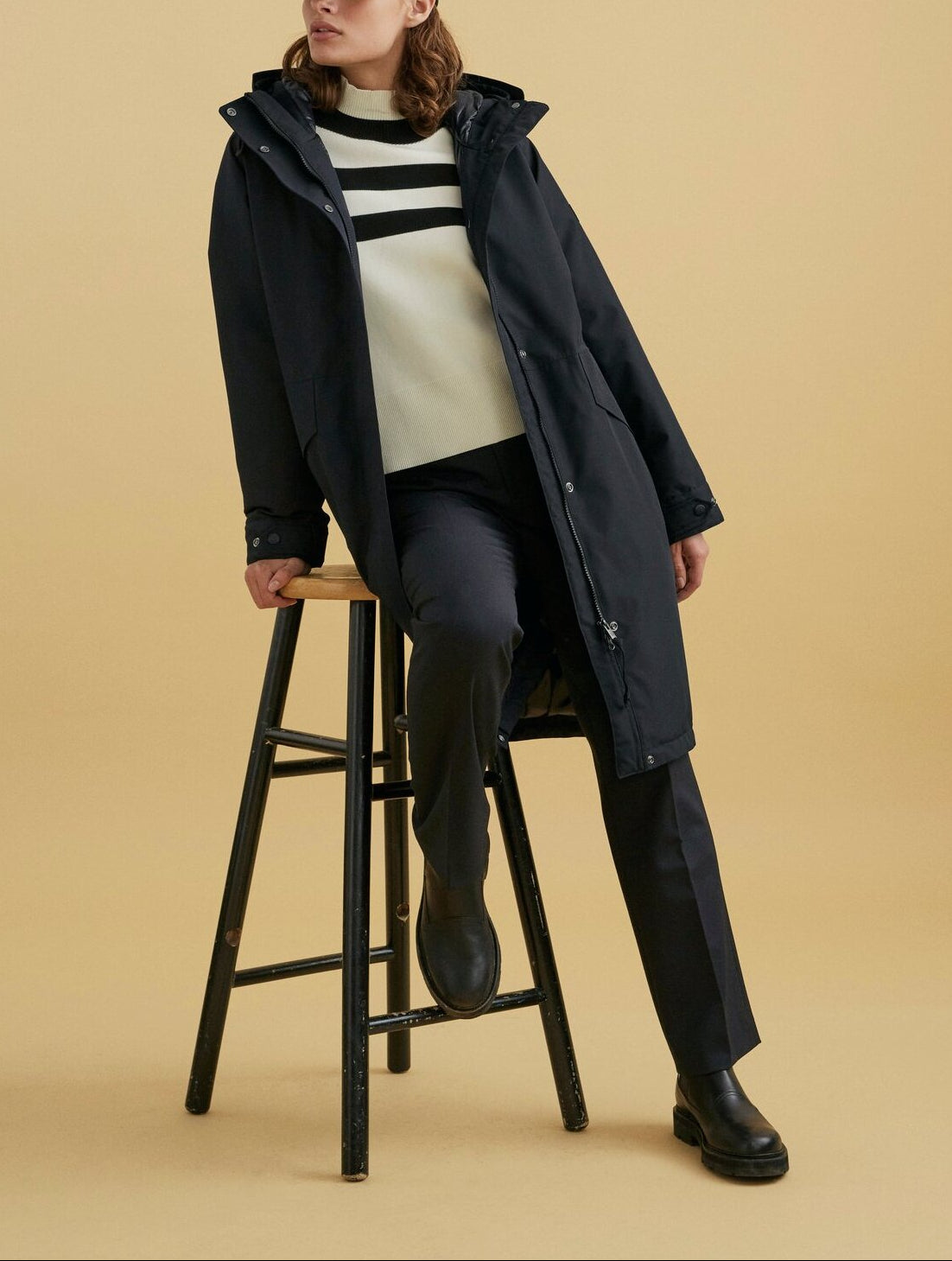 Parka longue très chaude GORE-TEX Femme Aigle