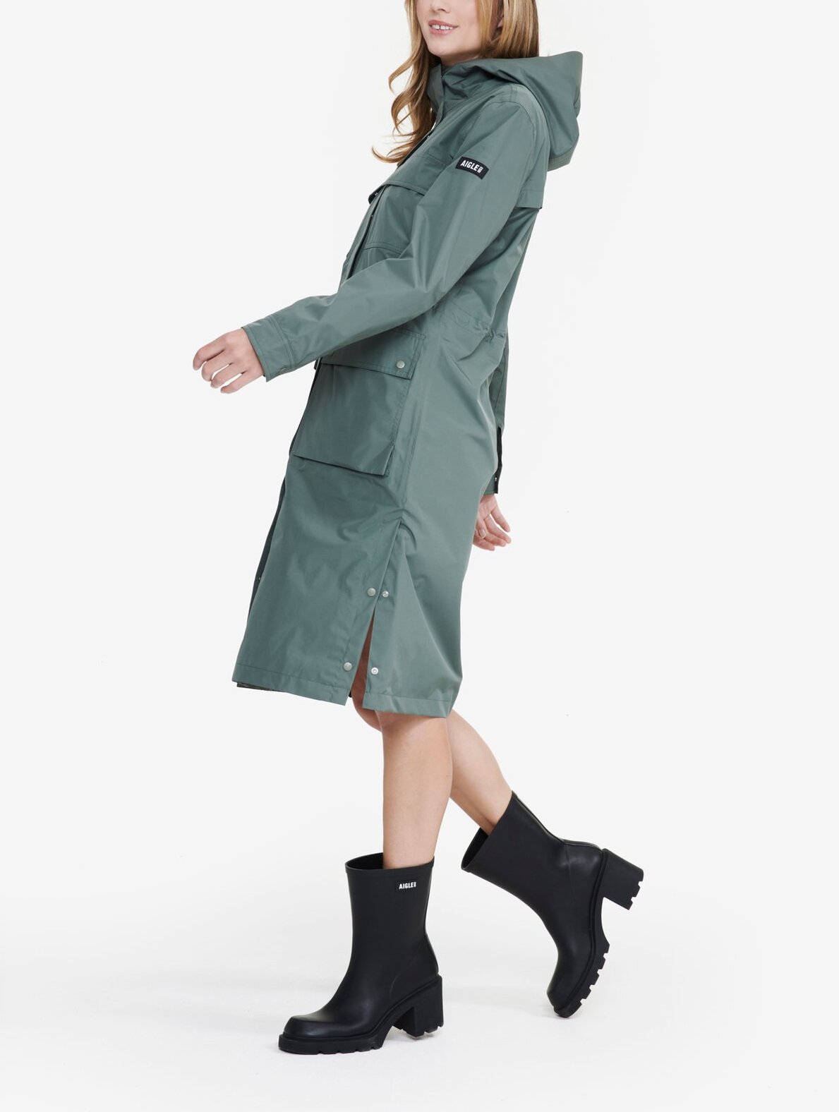 Parka longue MTD® 4 poches compactable Aigle