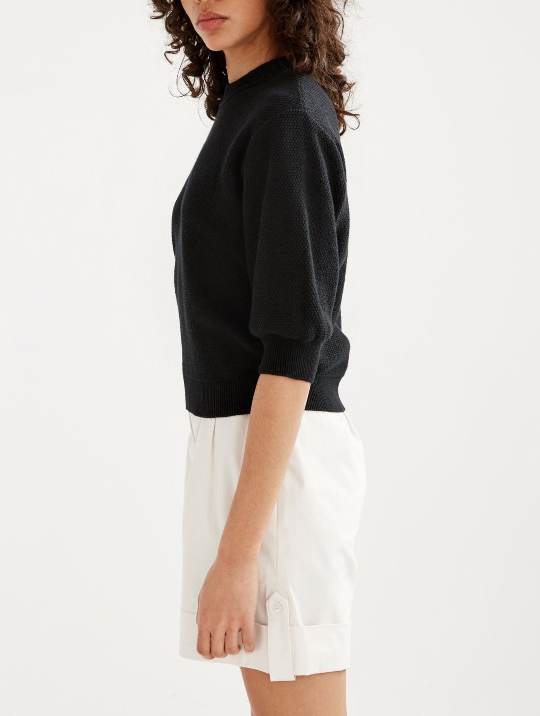 Pull manches courtes maille Aigle