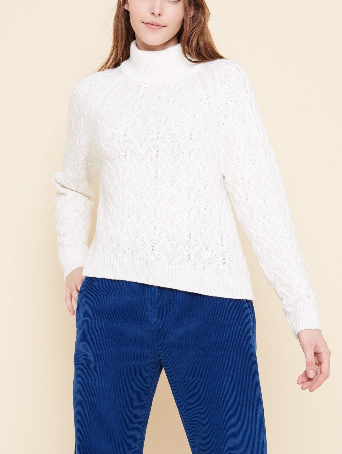 Pull oversize col cheminé Aigle