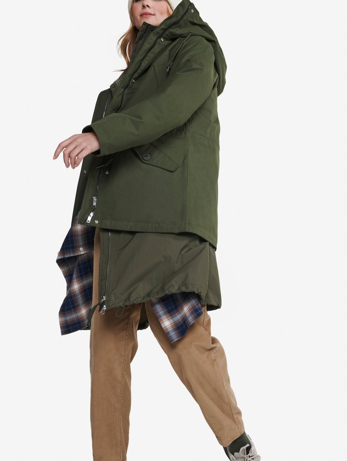 Parka très chaude imperméable MTD® mi-longue  Femme Aigle