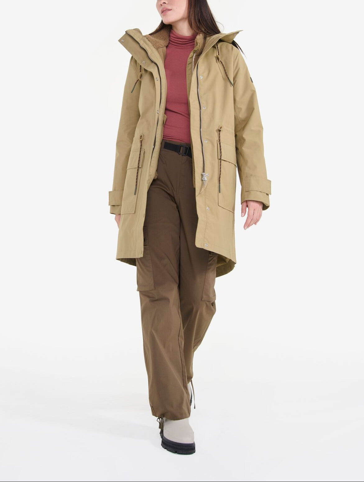 Parka fishtail GORE-TEX T-KIT Femme Aigle