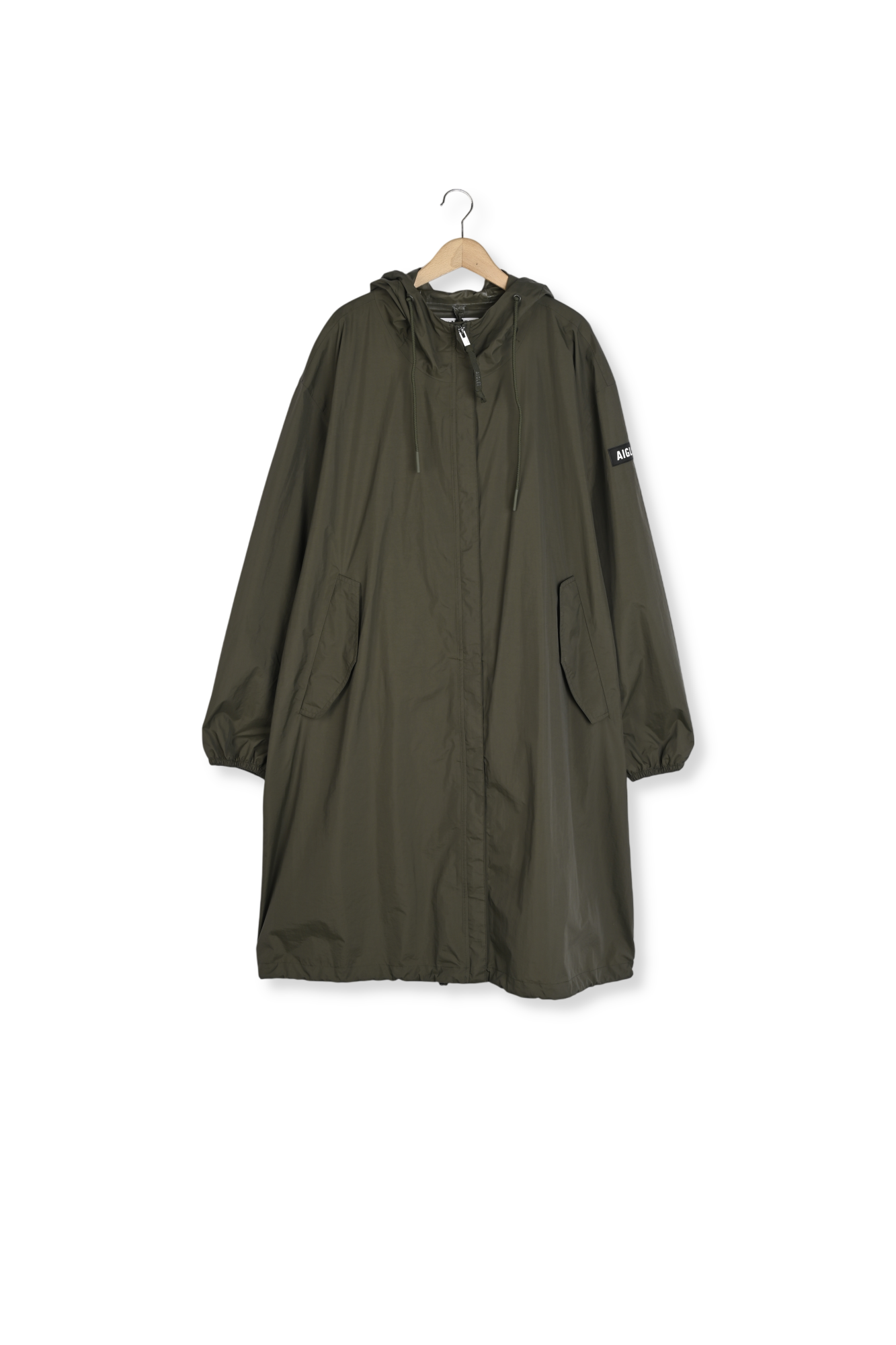 Parka longue MTD® à capuche compactable Aigle