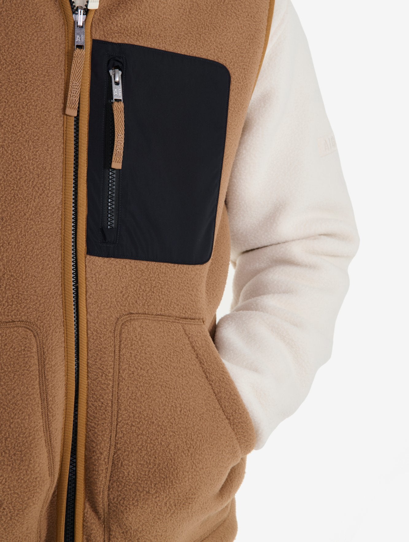 Polaire sherpa T-KIT réversible sans manche Homme Aigle