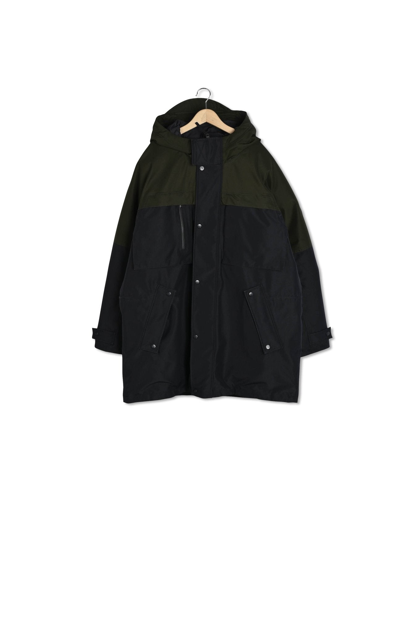 Parka longue GORE-TEX ouate Dupont Sorona® avec capuche Homme Aigle