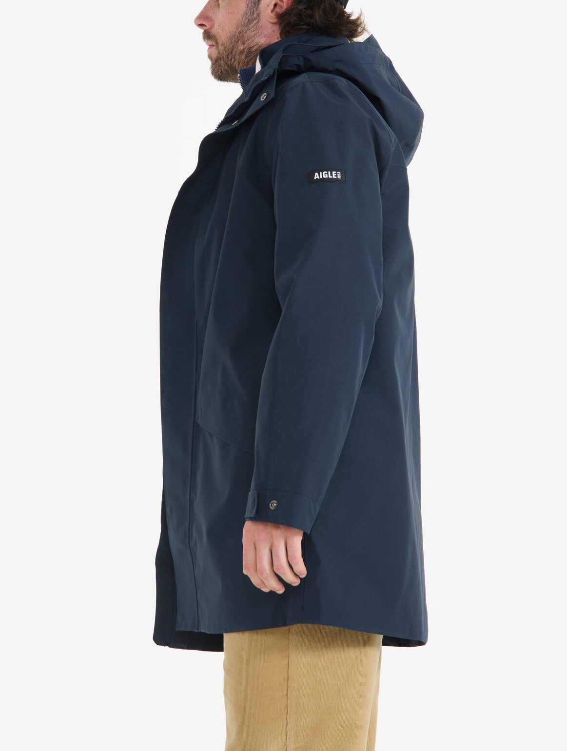 Parka longue GORE-TEX T-KIT avec capuche Homme Aigle