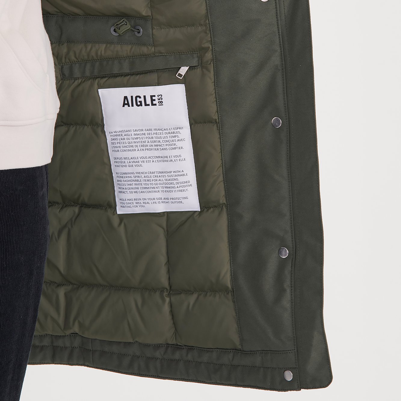 Parka très chaude mi-longue et ajustée GORE-TEX  Femme Aigle