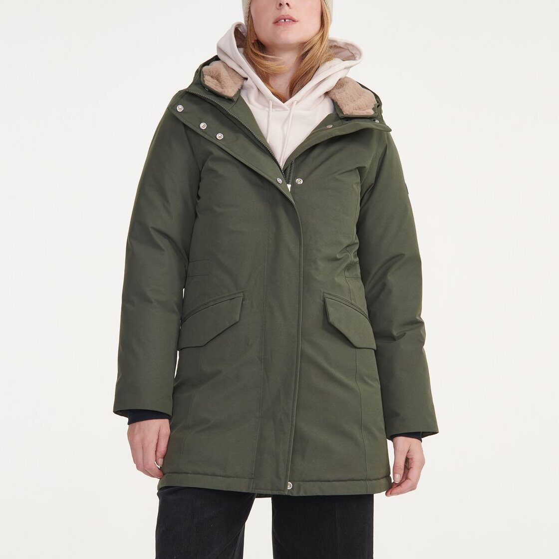 Parka très chaude mi-longue et ajustée GORE-TEX  Femme Aigle