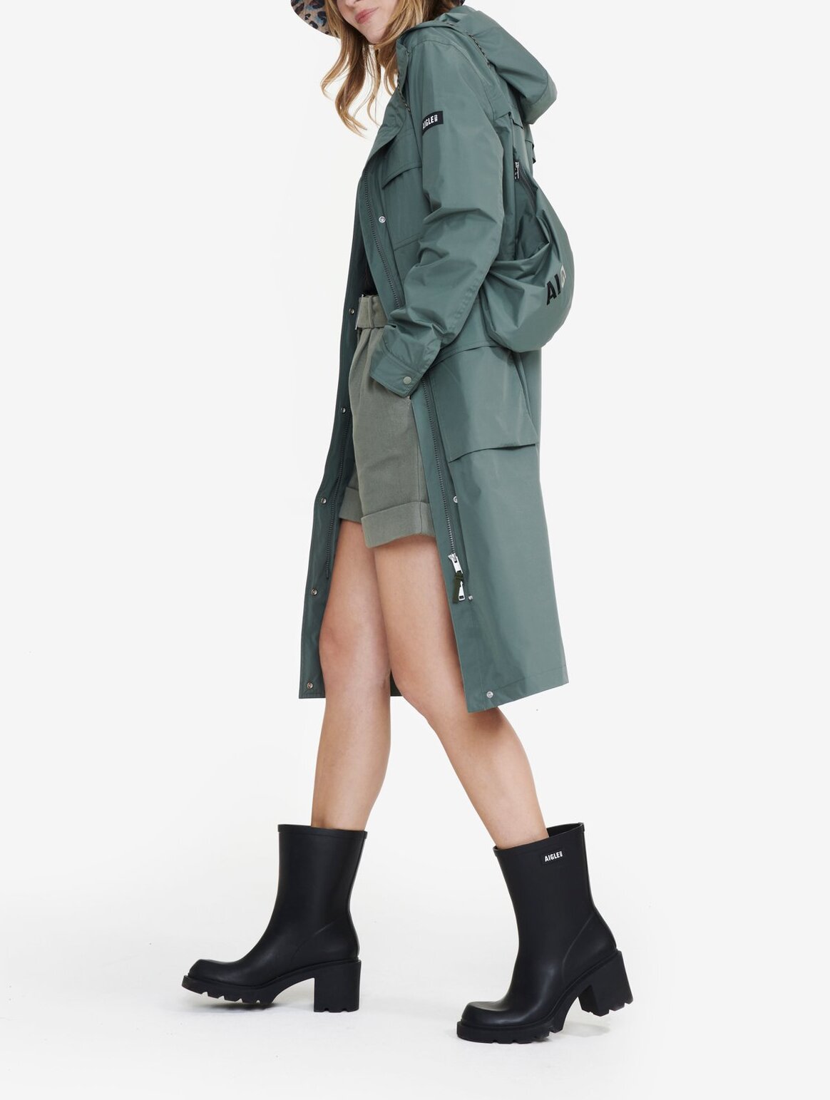 Parka longue MTD® 4 poches compactable Aigle