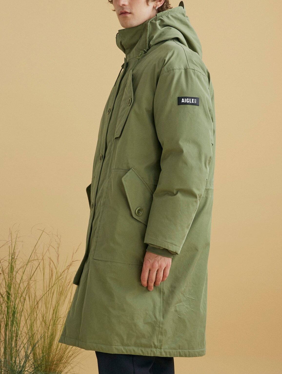 Parka longue MTD® ouate Dupont Sorona® Aigle