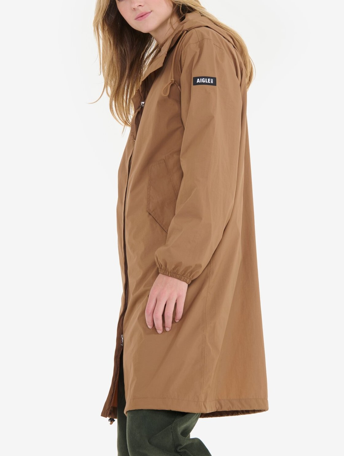 Parka longue MTD® à capuche Femme Aigle