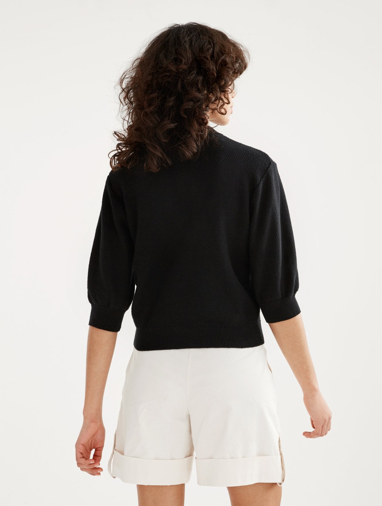 Pull manches courtes maille Aigle