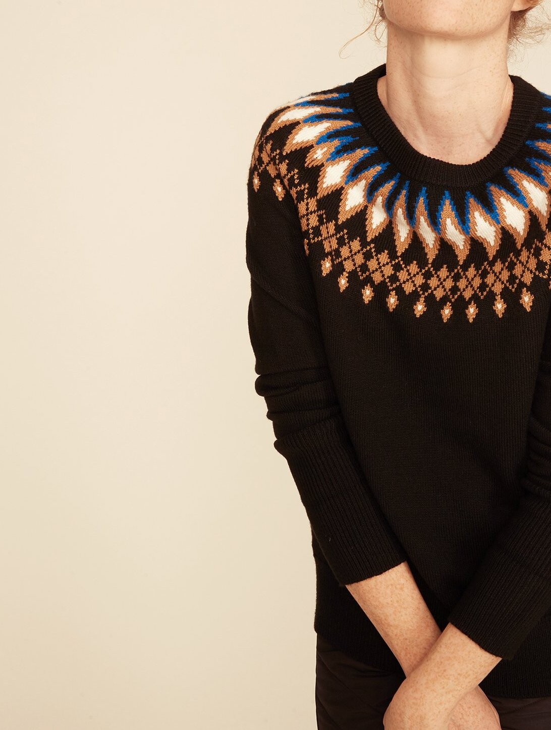Pull chaud esprit ski Aigle