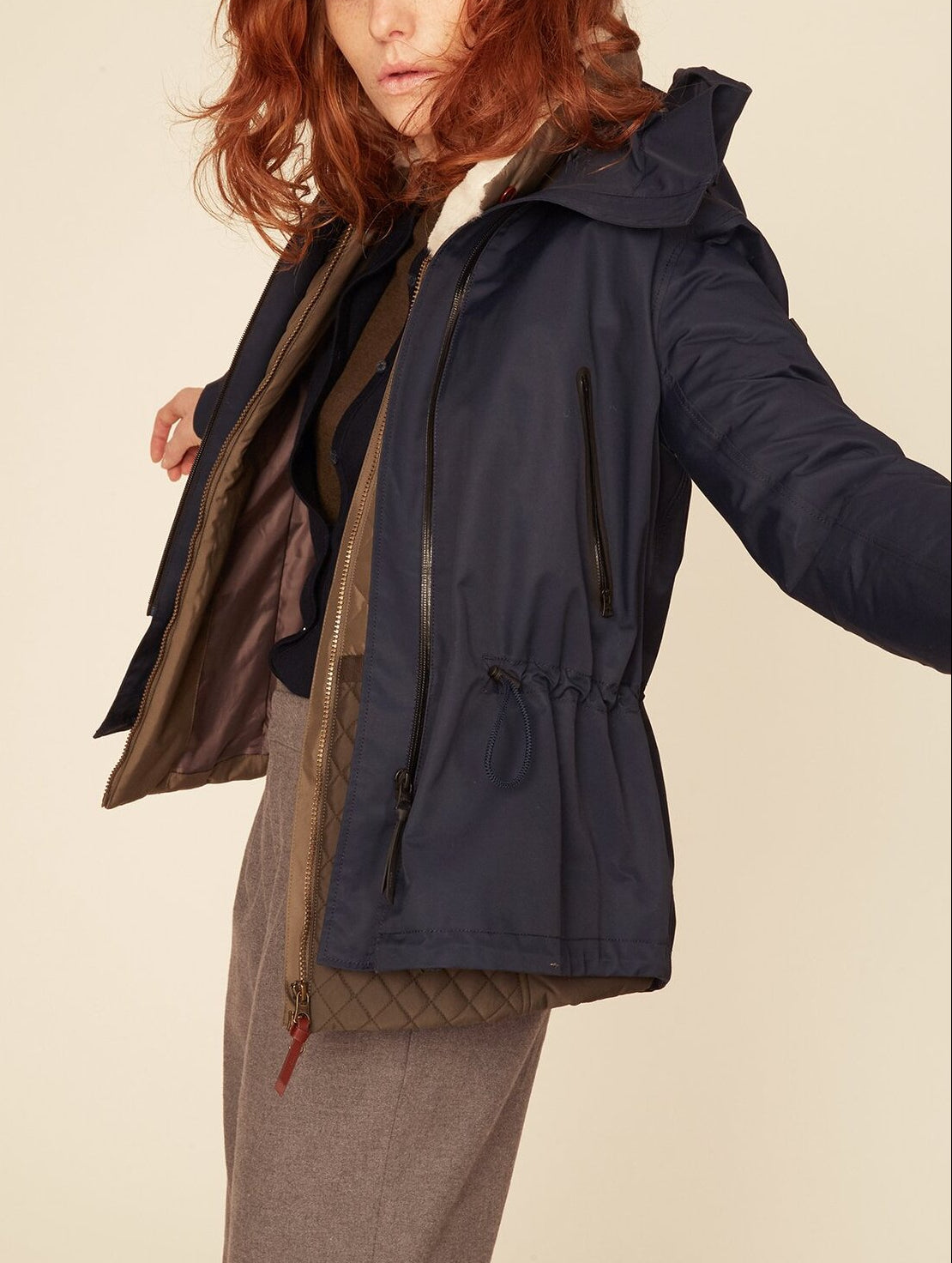 Parka courte imperméable Aigle