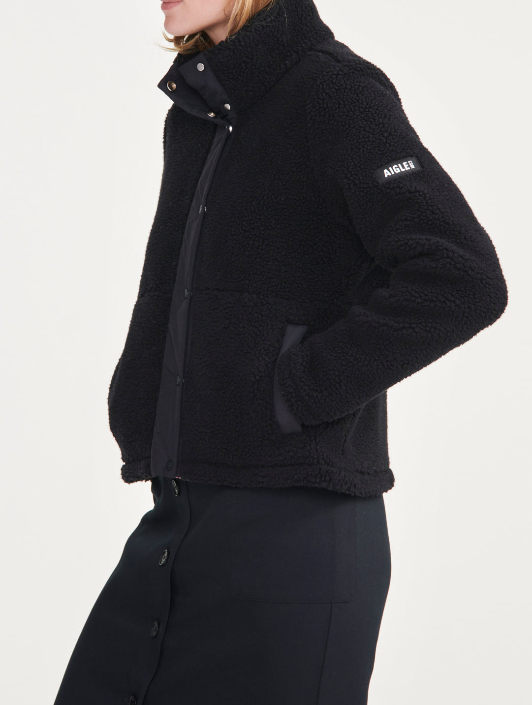 Blouson Sherpa bi matière Aigle