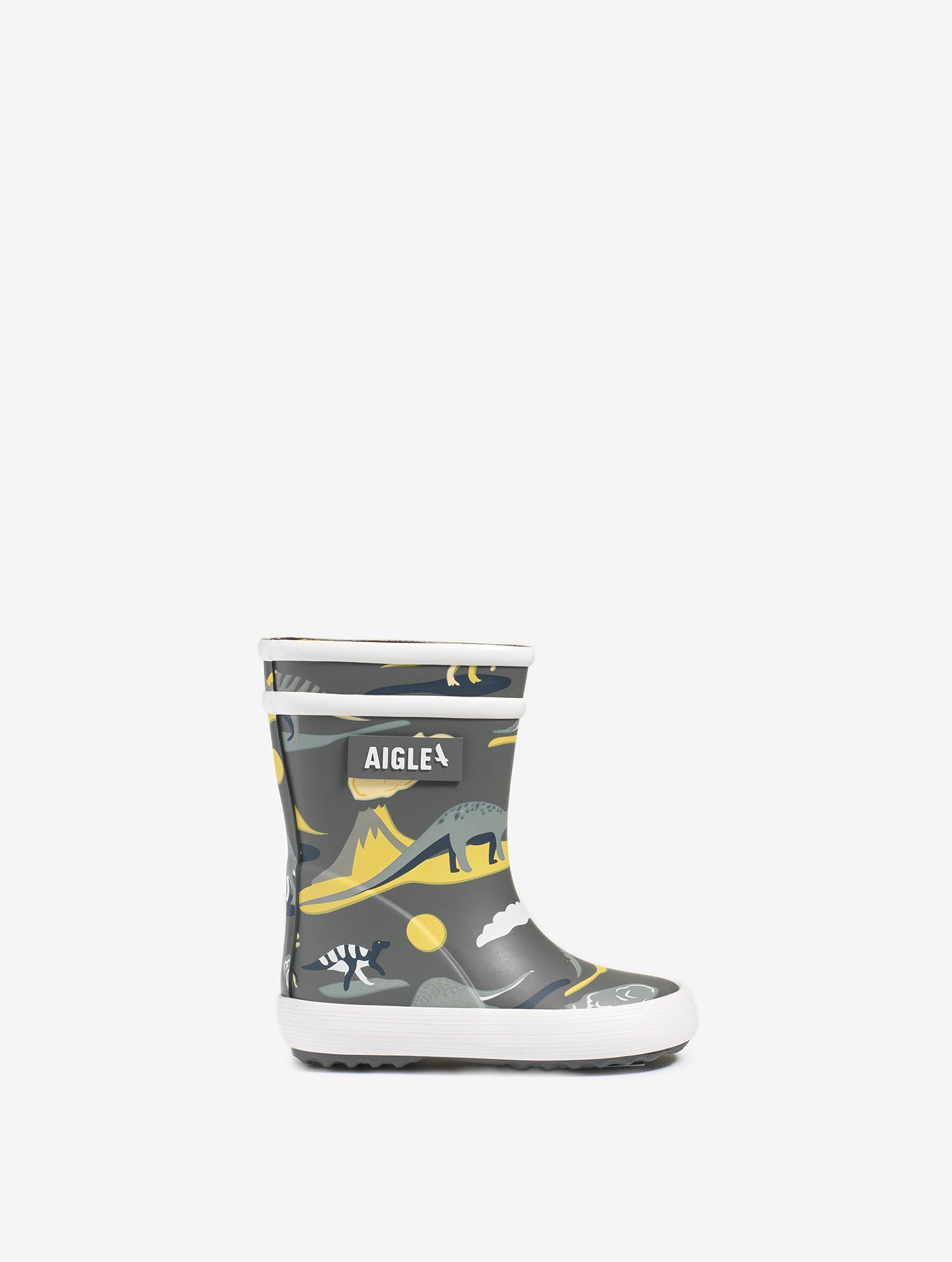 Botte iconique des premiers pas, en version imprimée Aigle