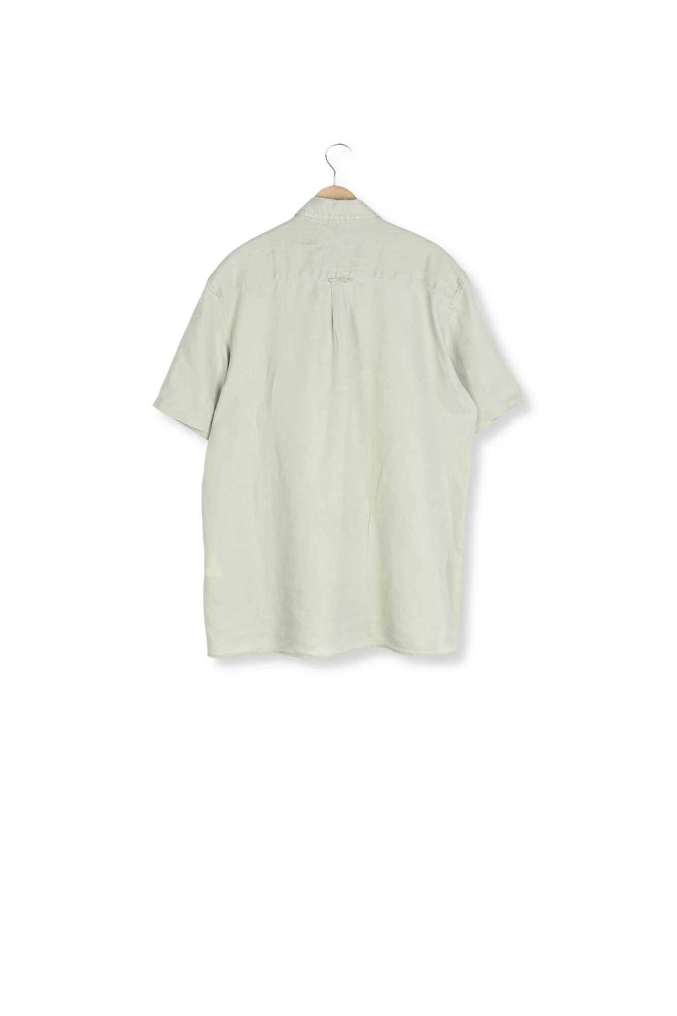 Chemise en lin avec manches courtes Aigle