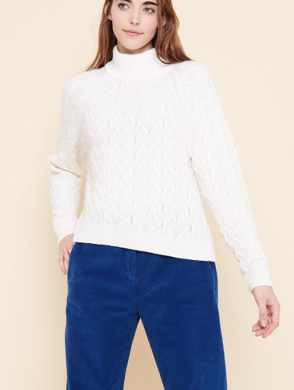 Pull oversize col cheminé Aigle