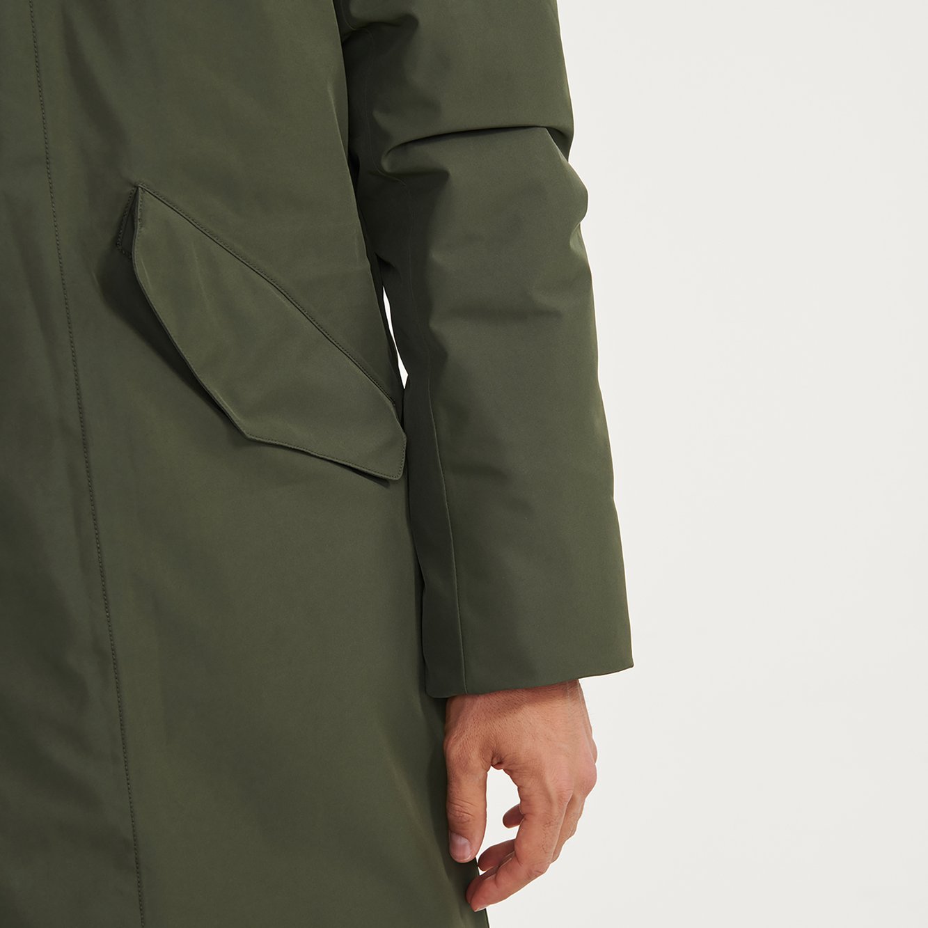Parka longue GORE-TEX à capuche  Homme Aigle