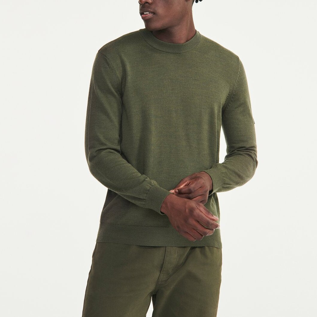 Pull col rond fine jauge Aigle