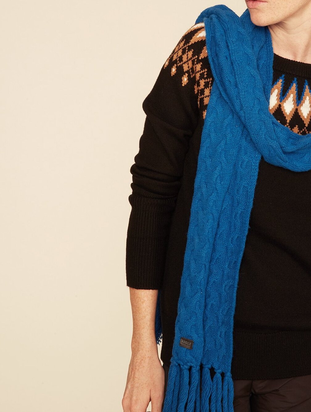 Pull chaud esprit ski Aigle