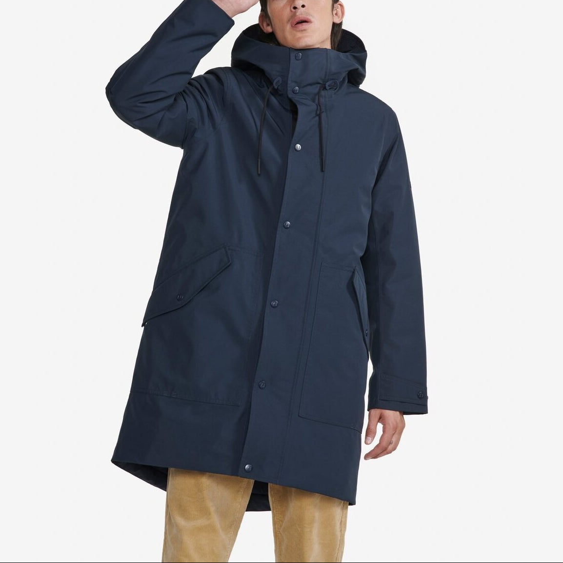 Parka longue GORE-TEX ouate Dupont Sorona® avec capuche Homme Aigle