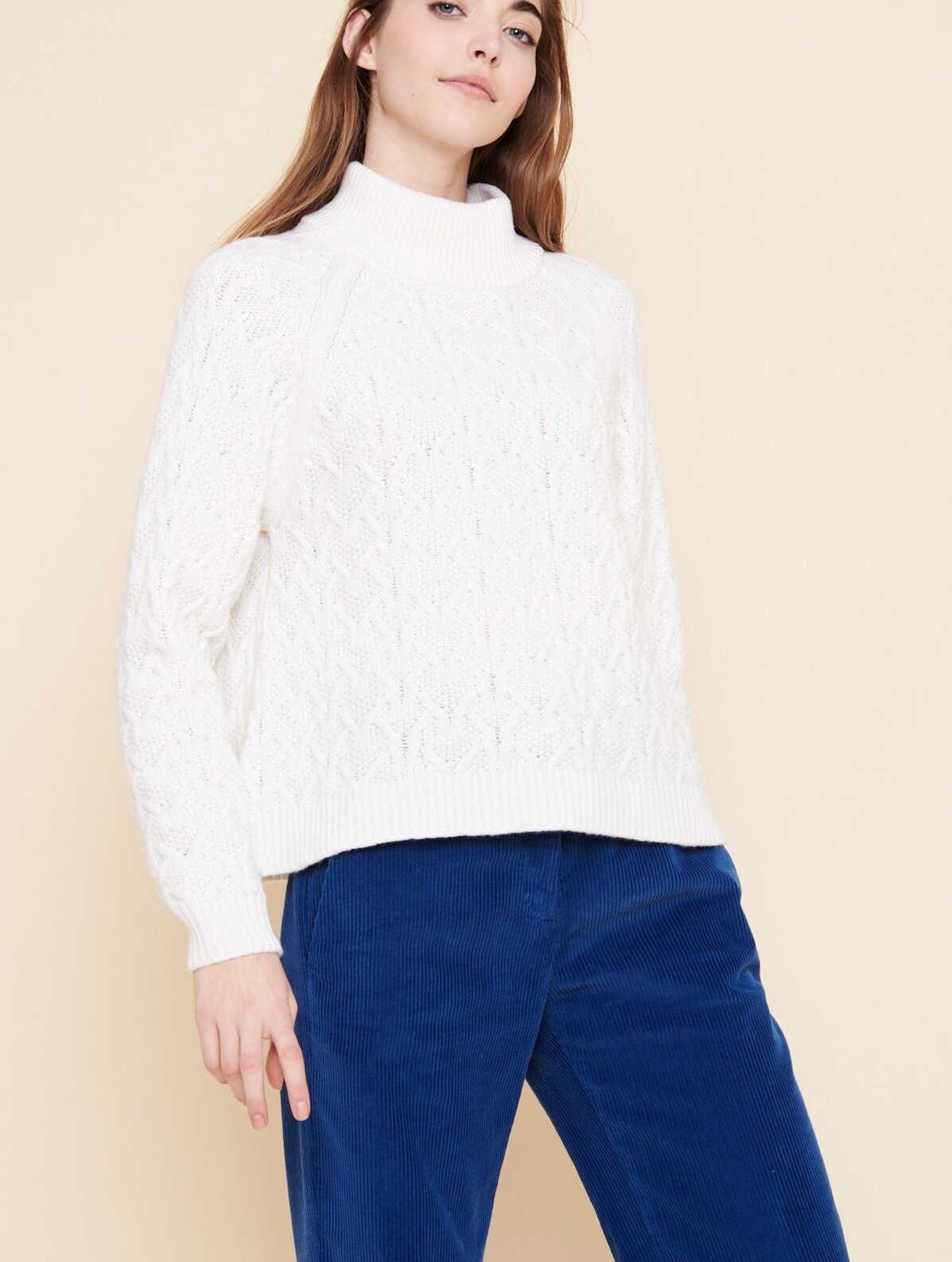 Pull oversize col cheminé Aigle