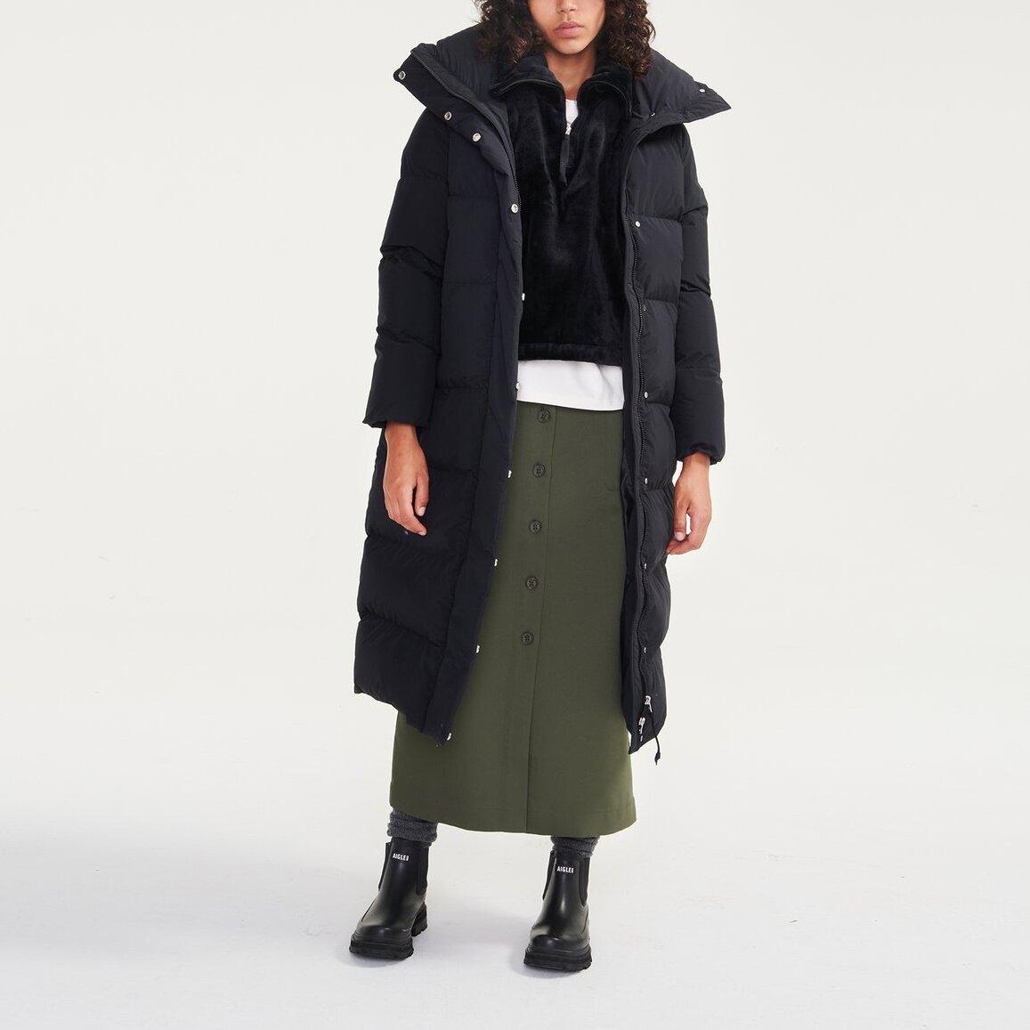 Doudoune longue waterproof Aigle