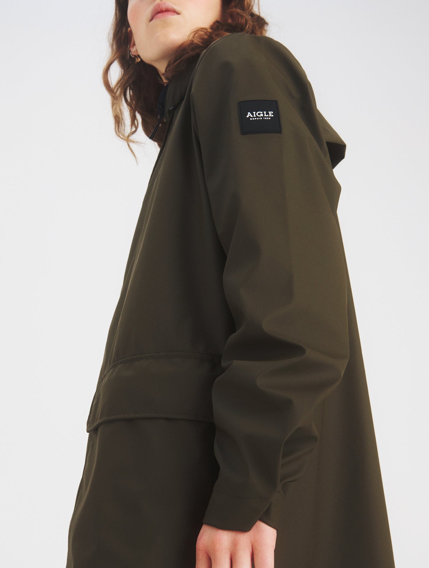 Veste longue imperméable Aigle