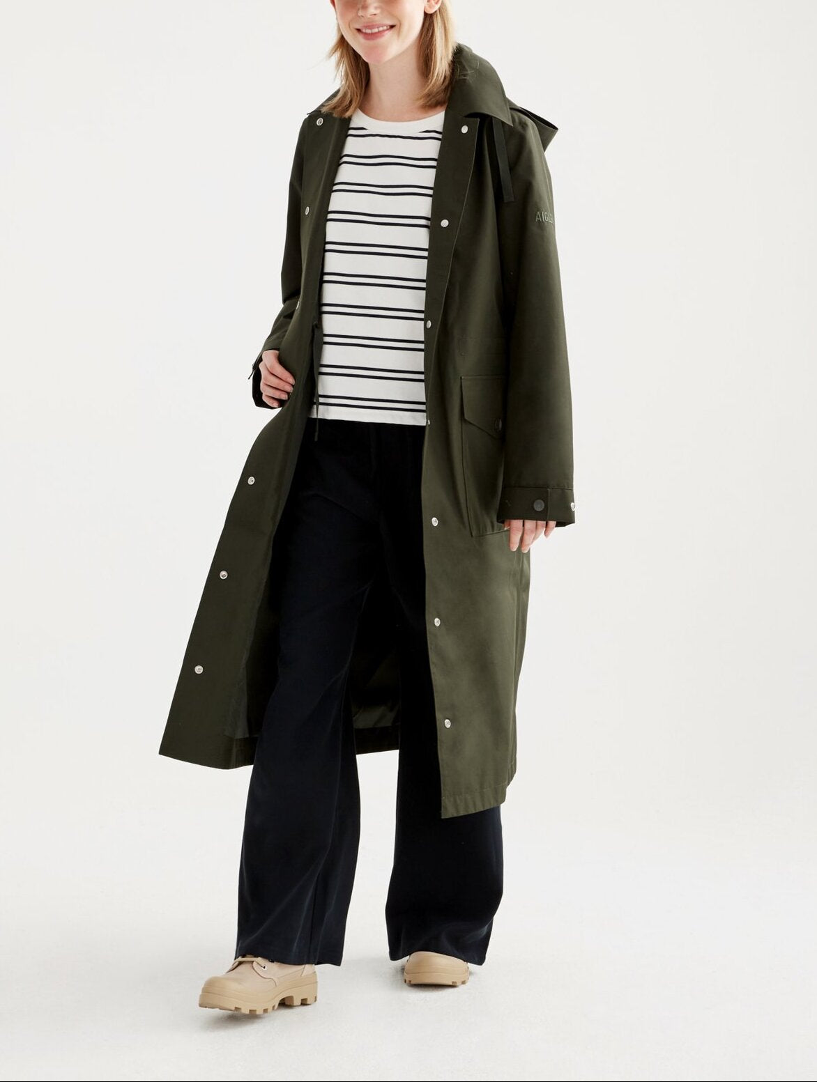 L'imperméable long Gore-Tex® Aigle