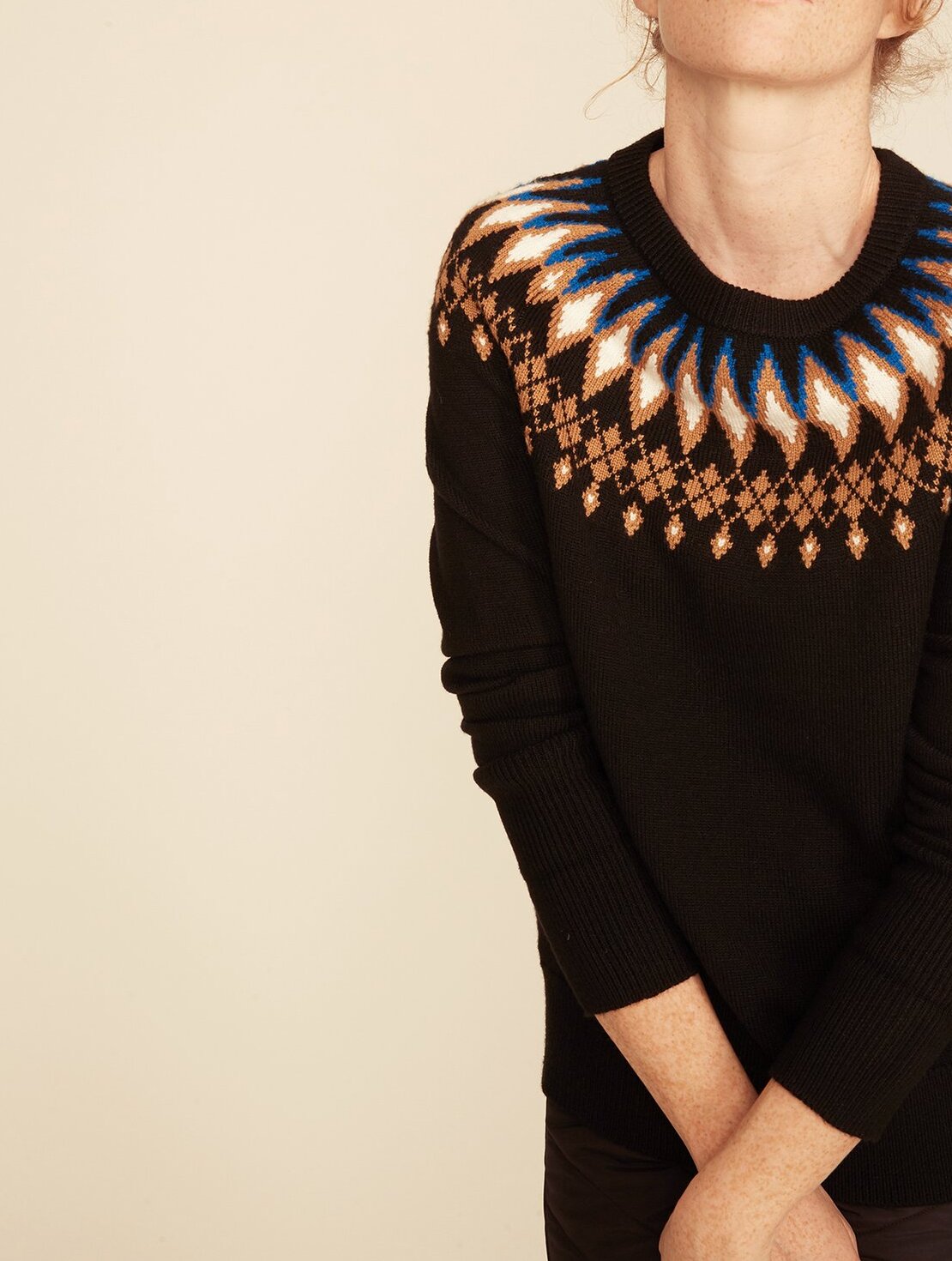 Pull chaud esprit ski Aigle