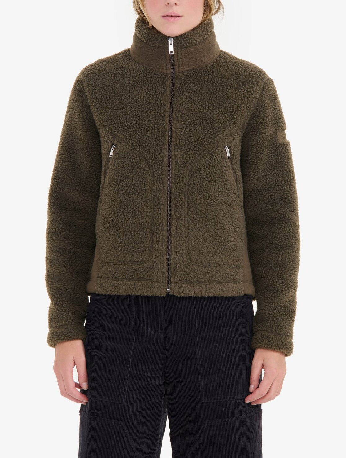 Polaire sherpa zippée Femme Aigle