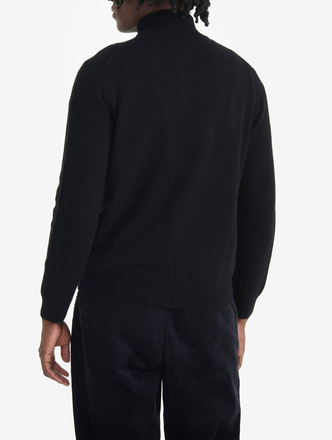 Pull col montant avec demi zip Homme Aigle