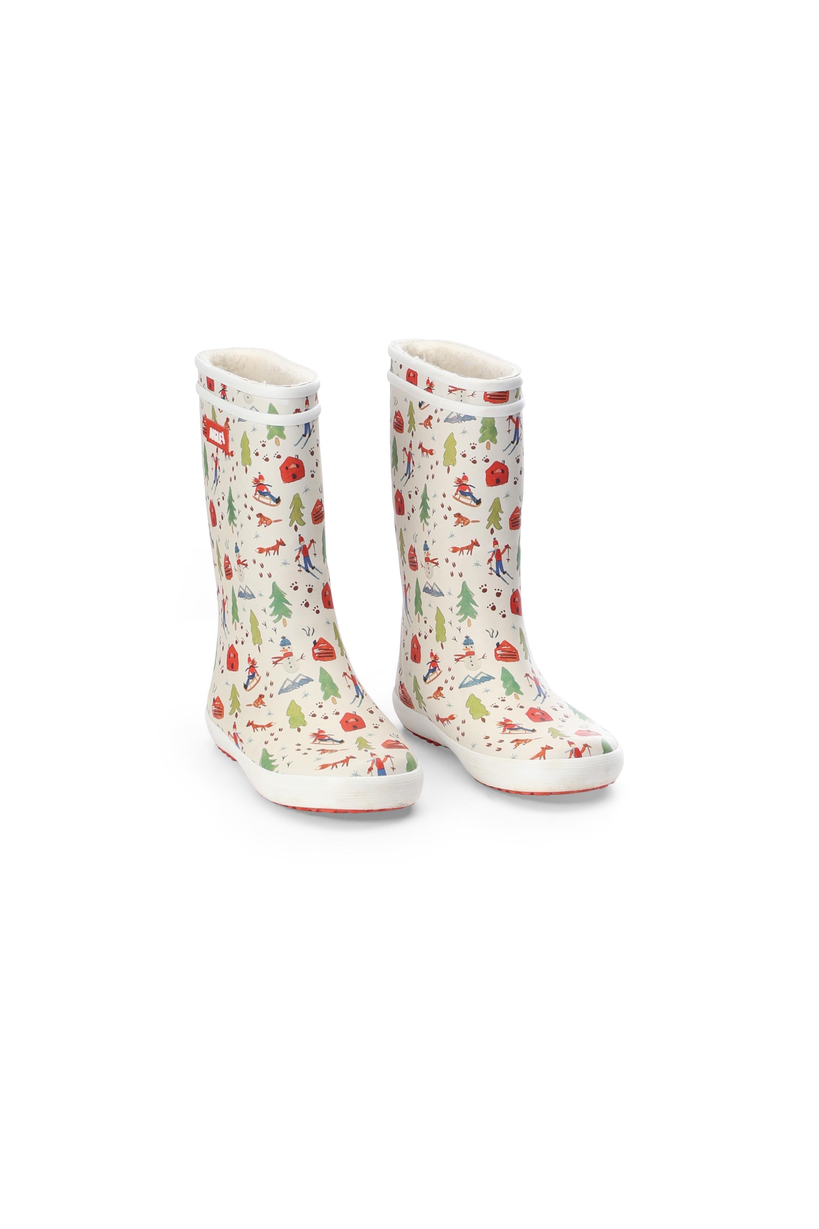 Bottes de pluie imprimée Aigle