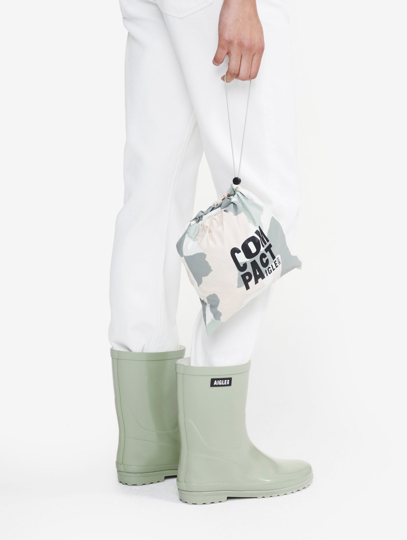 Poncho imprimé compactable Aigle