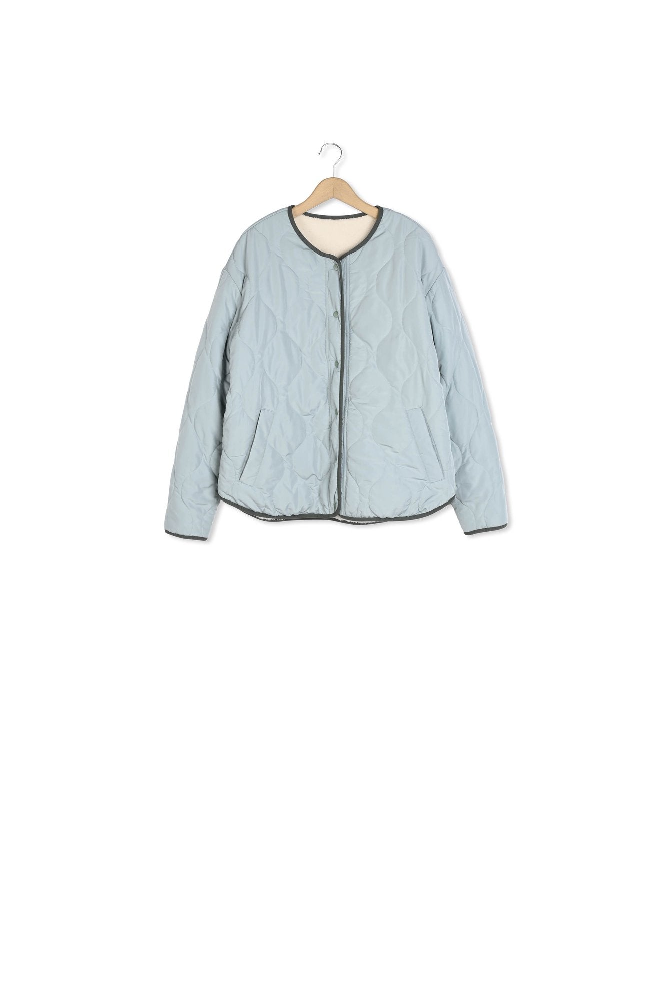 Veste en sherpa réversible Femme Aigle