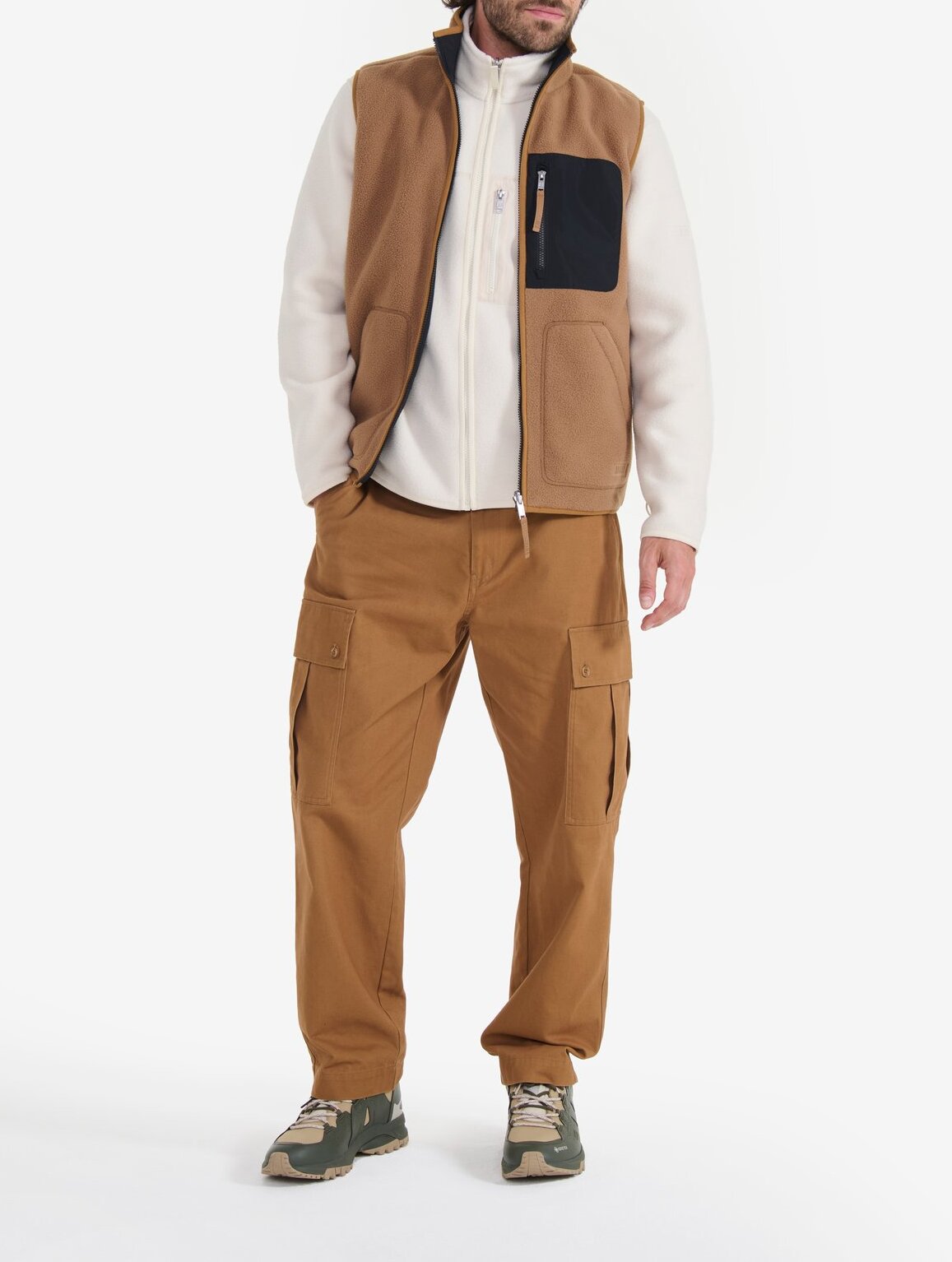 Polaire sherpa T-KIT réversible sans manche Homme Aigle