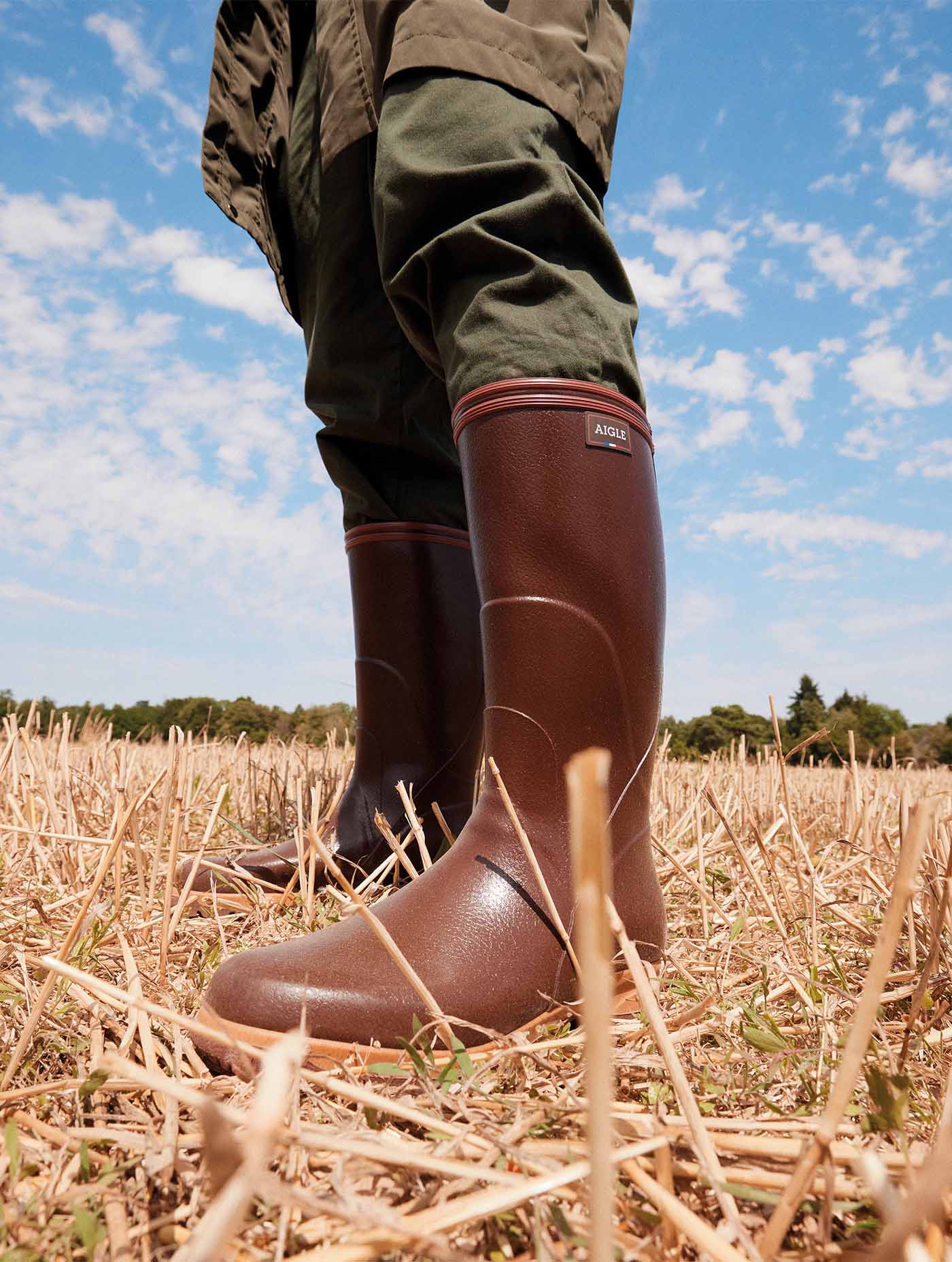 La botte haute résistance pour le travail intensif Aigle