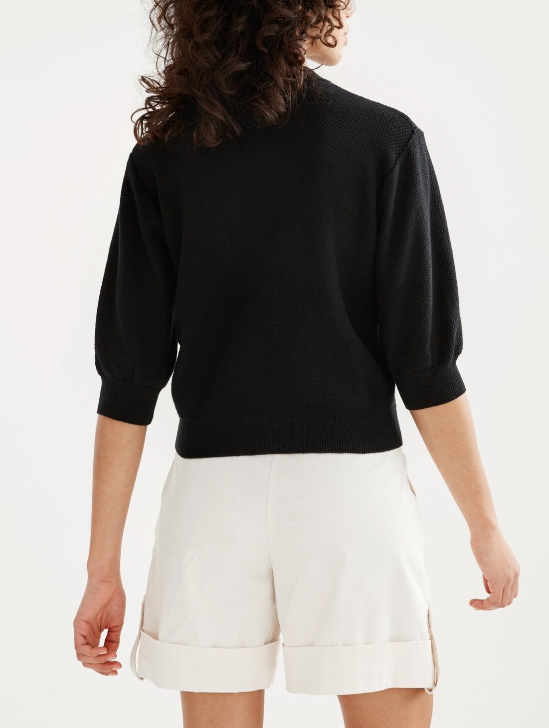 Pull manches courtes maille Aigle