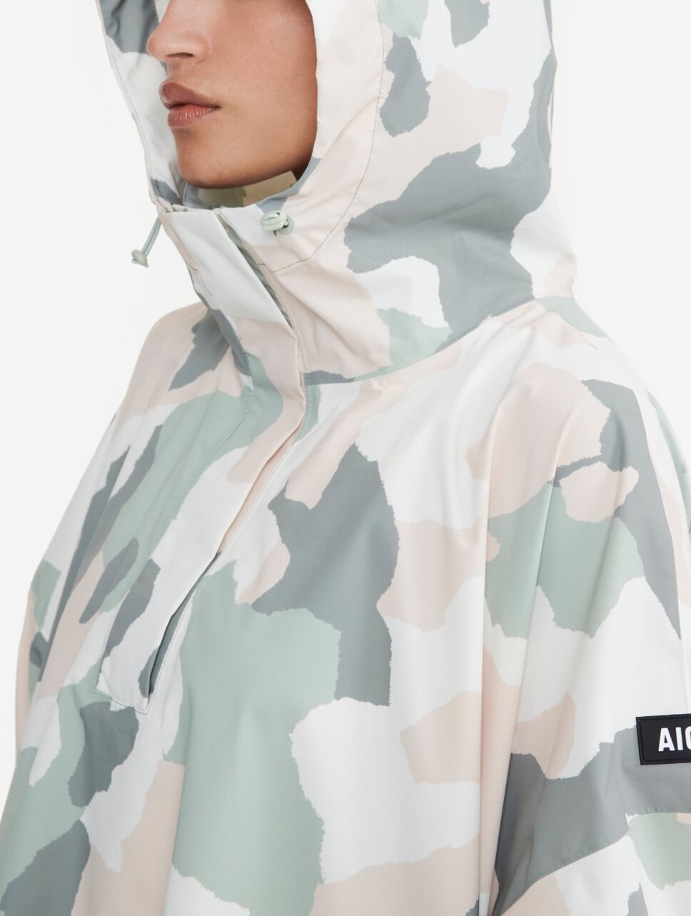 Poncho imprimé compactable Aigle