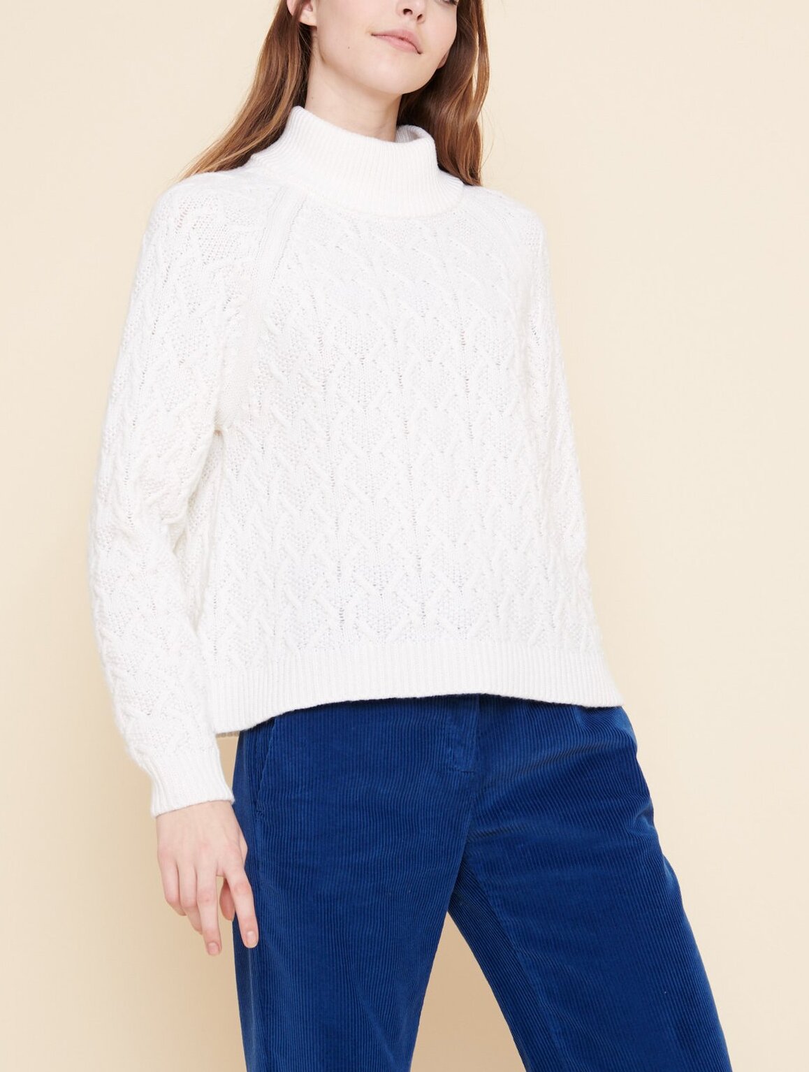 Pull oversize col cheminé Aigle