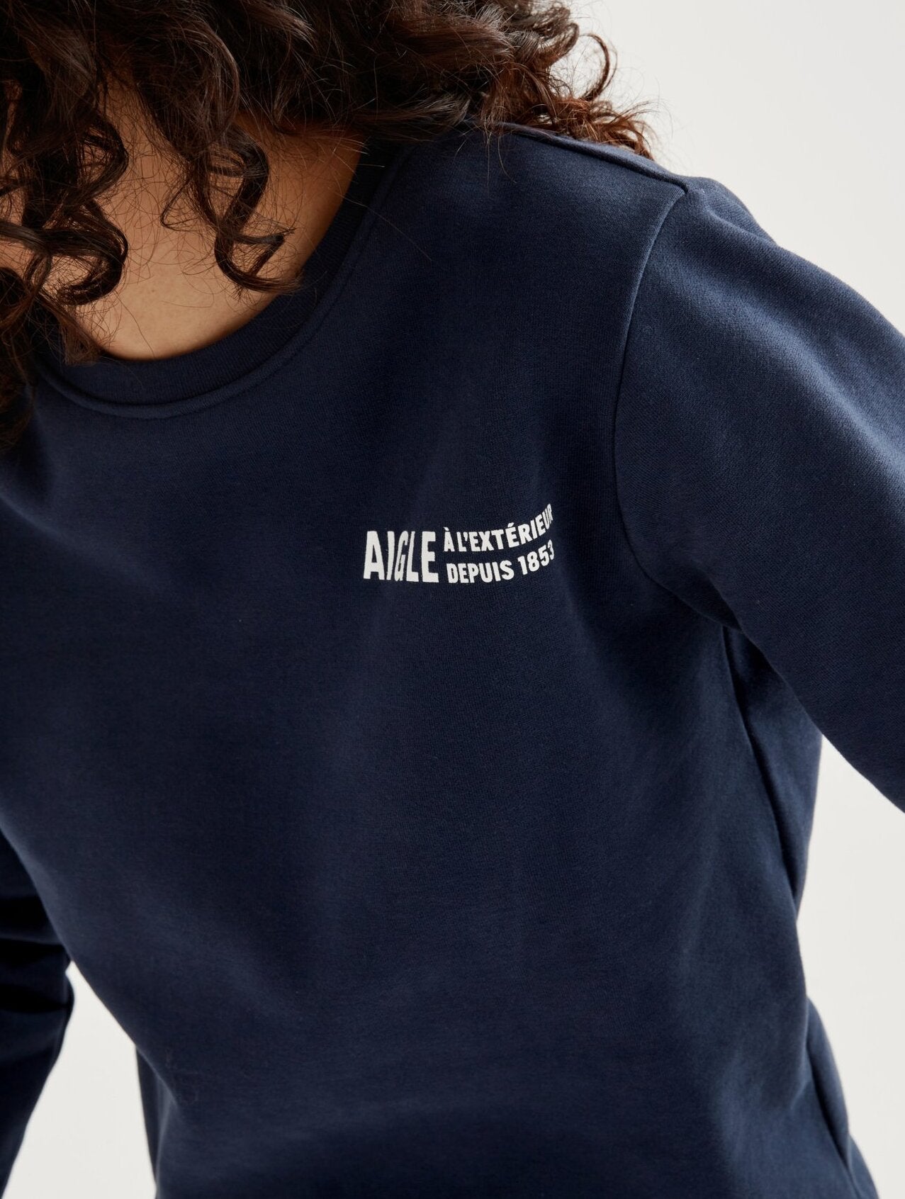 Sweatshirt col rond print Aigle Aigle