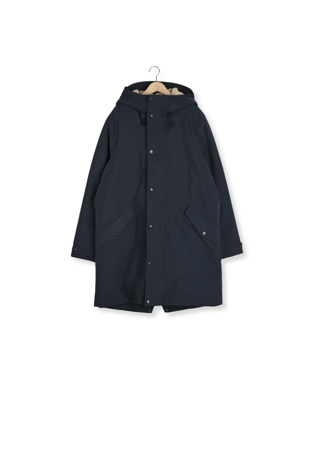 Parka longue GORE-TEX ouate Dupont Sorona® avec capuche Homme Aigle