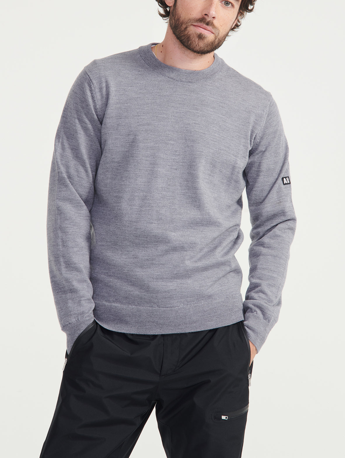 Pull col rond fine jauge Aigle