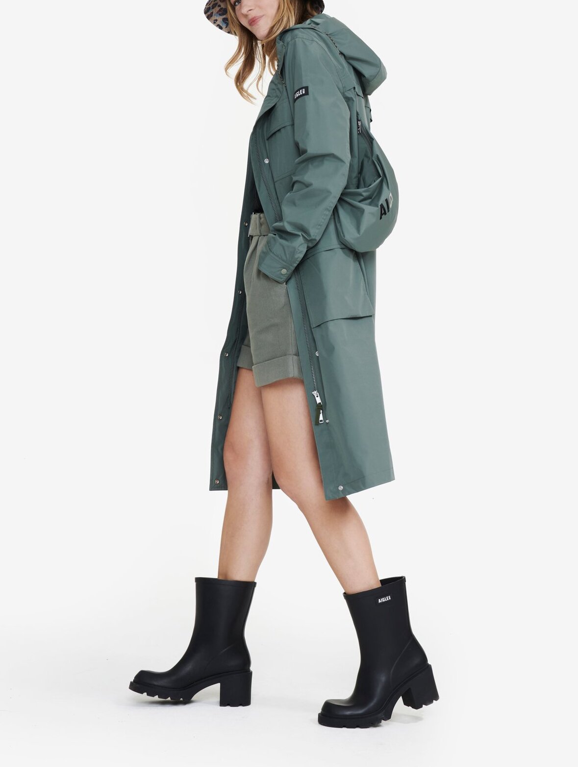 Parka longue MTD® 4 poches compactable Aigle