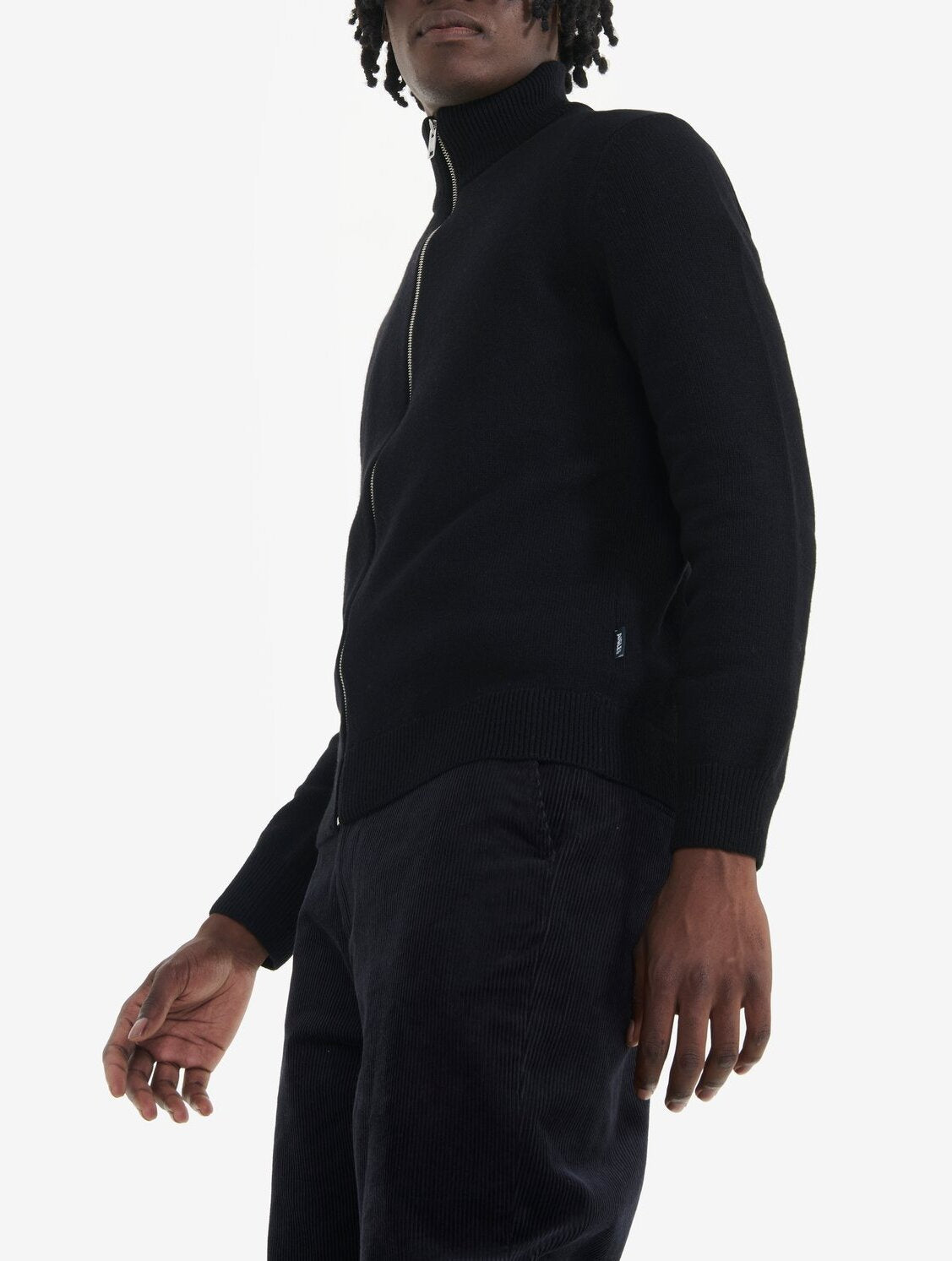 Pull col montant avec demi zip Homme Aigle