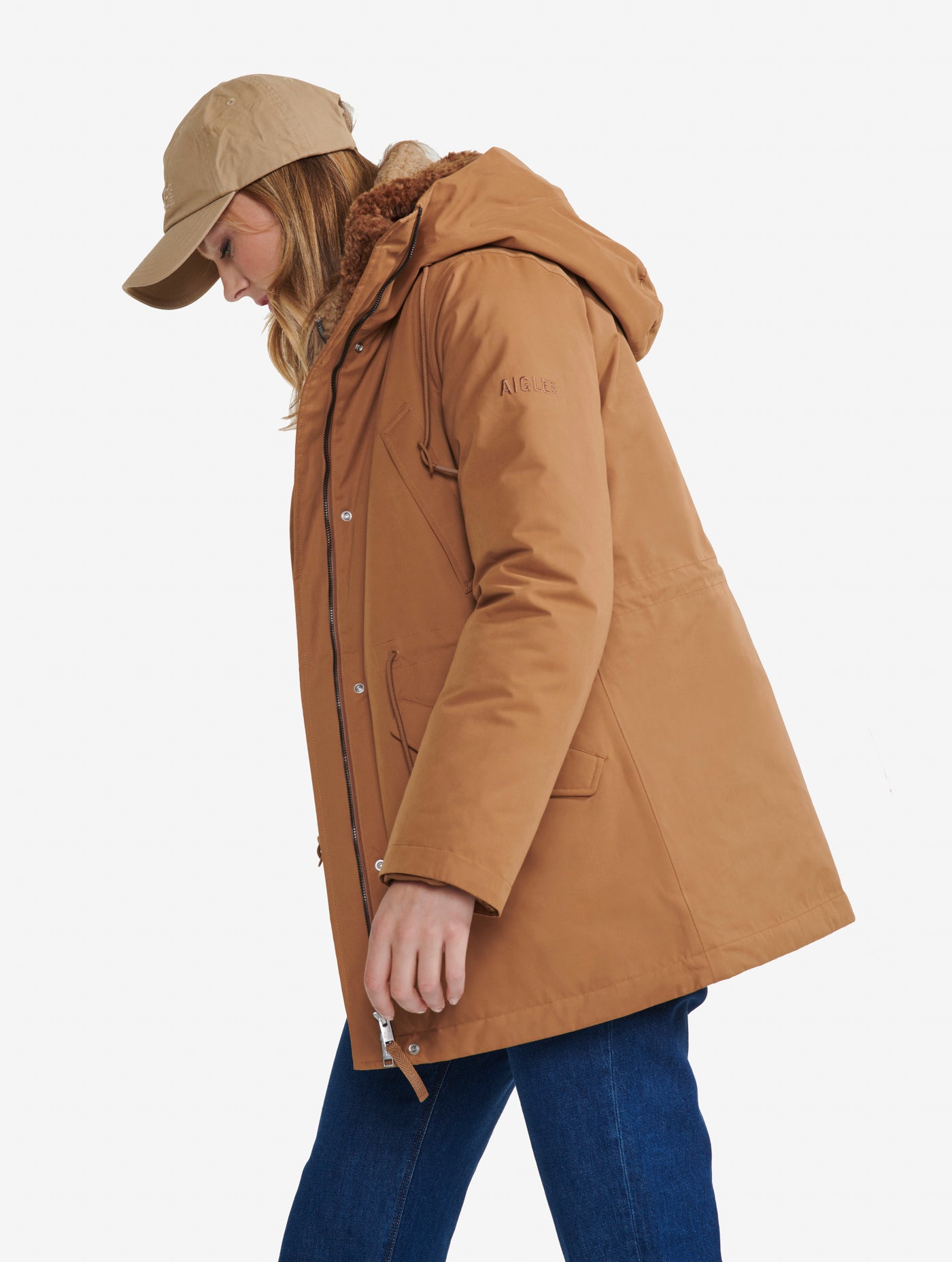 Parka très chaude imperméable MTD® mi-longue  Femme Aigle