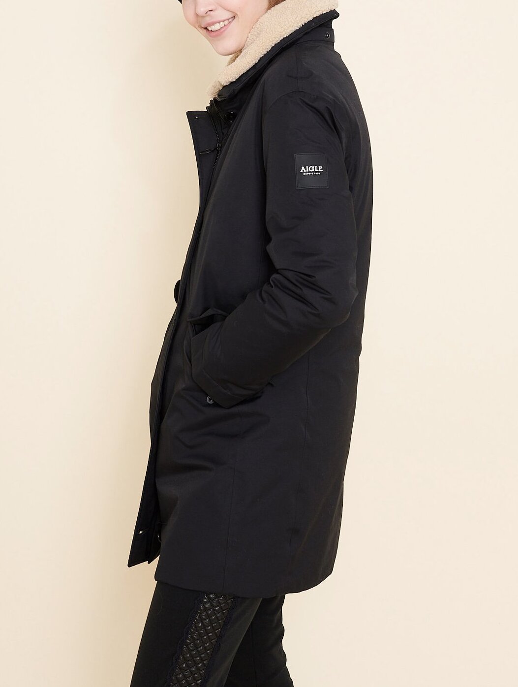 Parka très chaude coupe slim Aigle