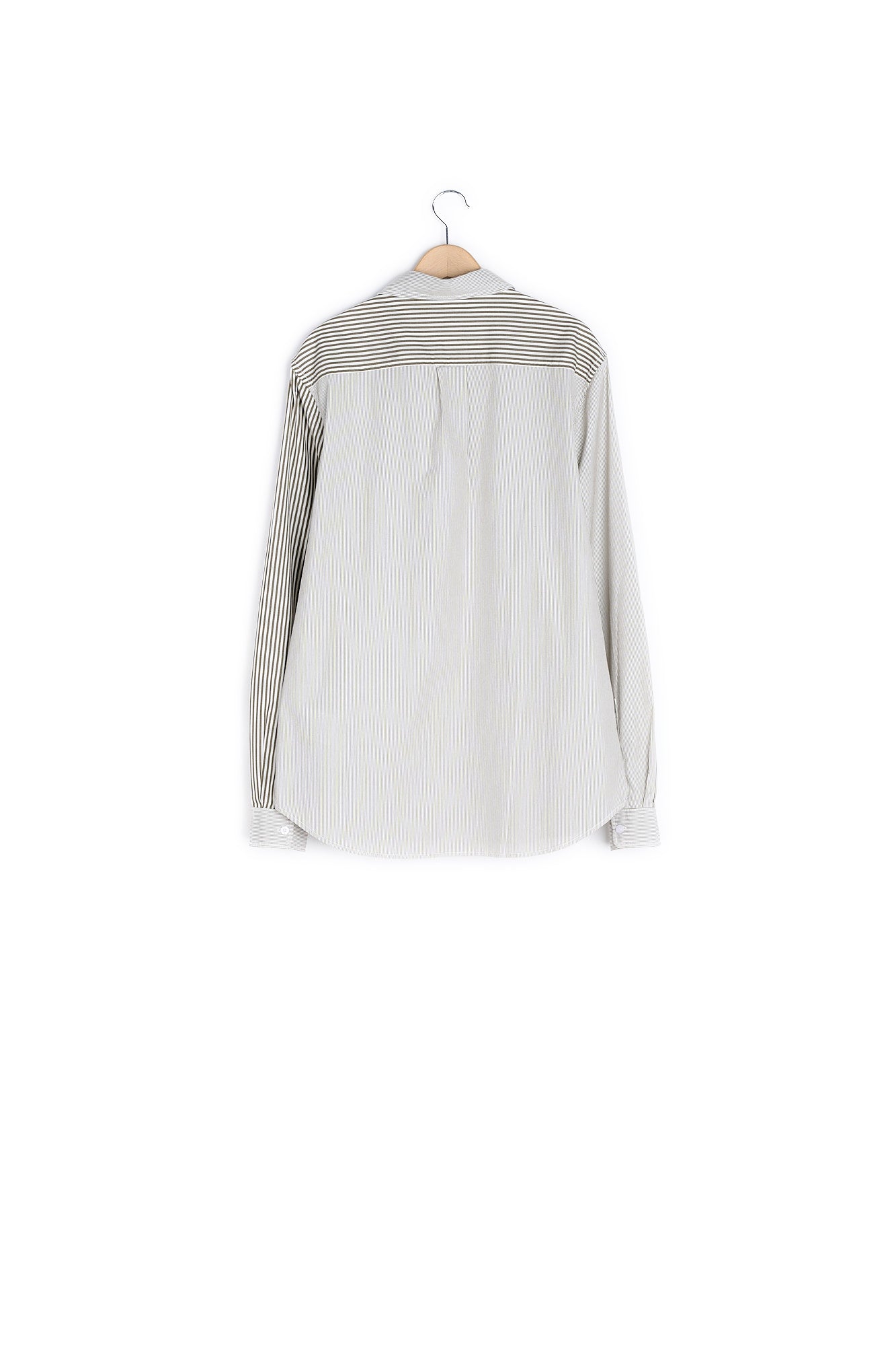 Chemise bicolore à rayures Aigle