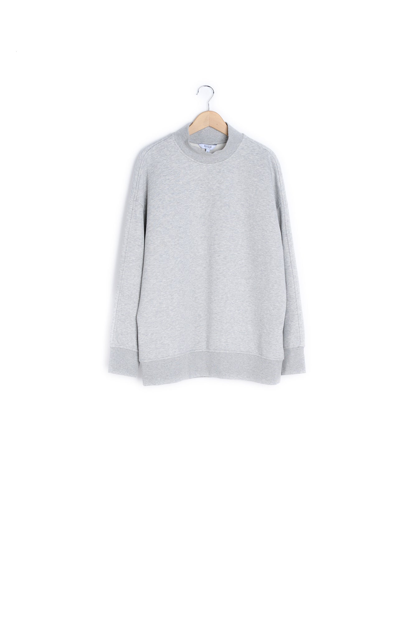 Pull col rond en coton Aigle